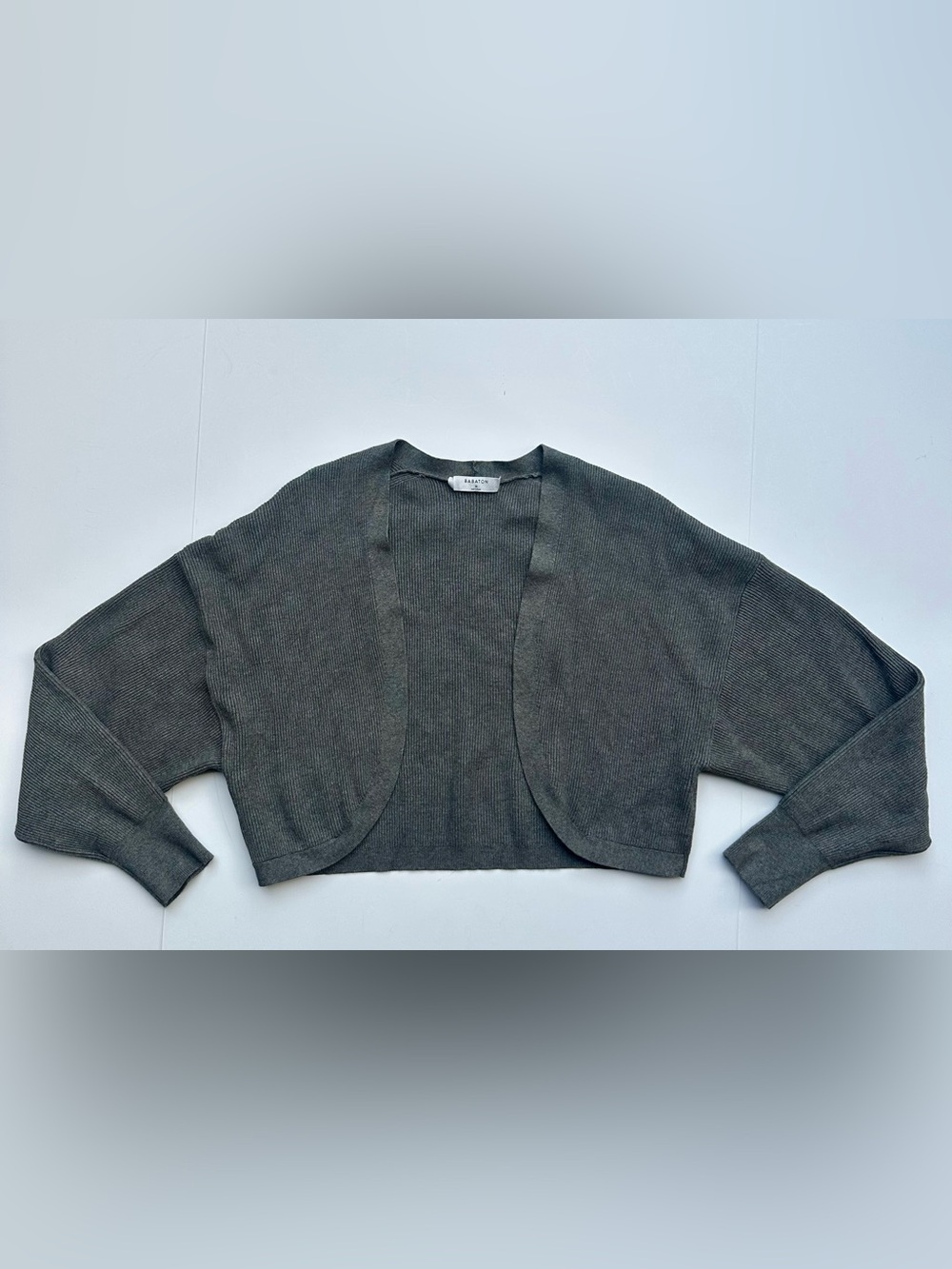 Aritzia Babylon Decision Shrug Cardigan - M - Charcoal